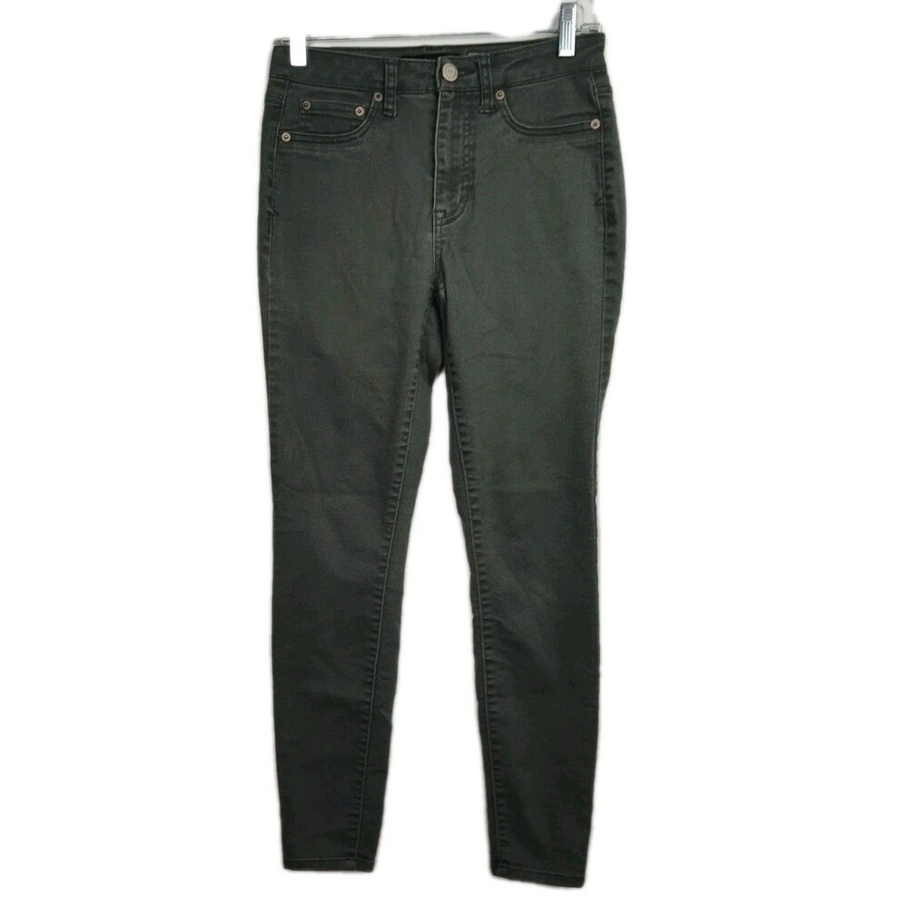 Aeropostale High Waisted‎ Jegging Women's 2 Regular Olive Green